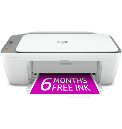 HP DeskJet 2755e Wireless Color All-in-One Printer with bonus 6 months Instant Ink (26K67A)